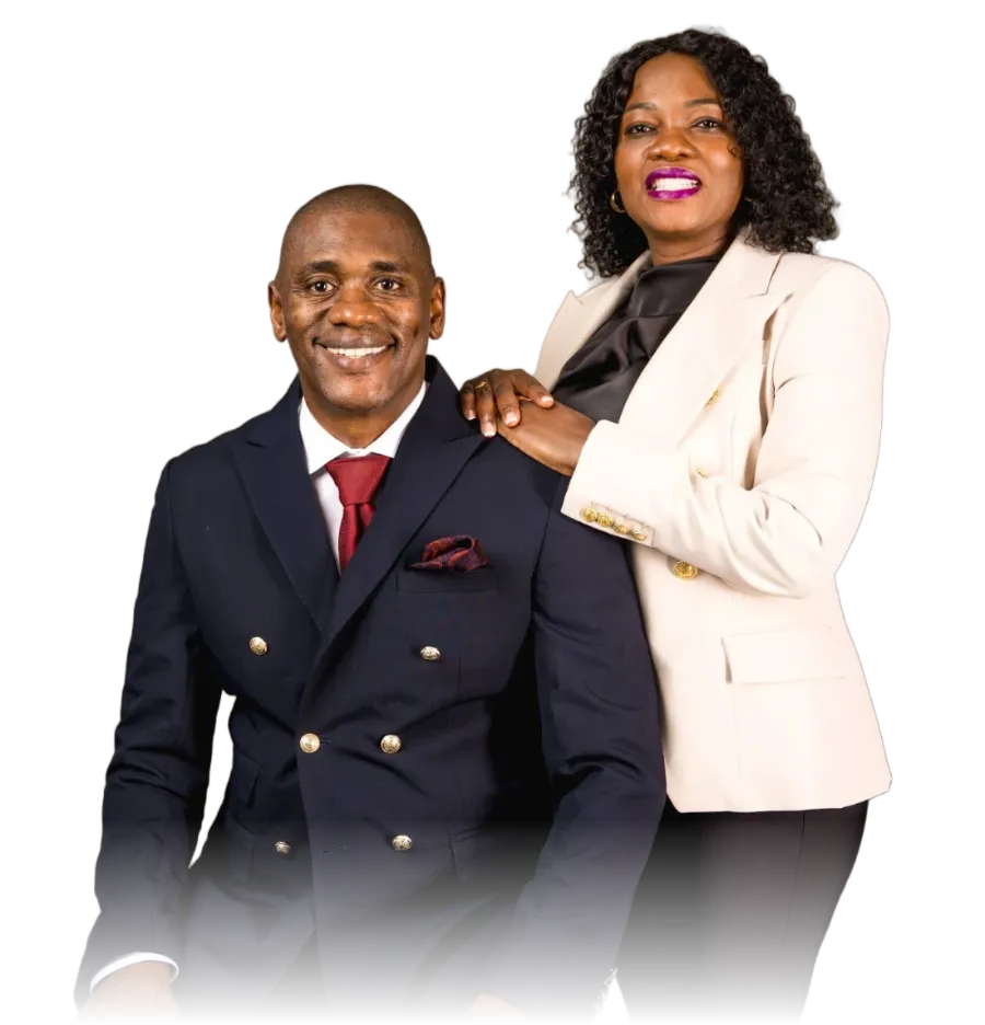 Pastor Jean Paul Tshibangu and his wife Ange Tshibangu