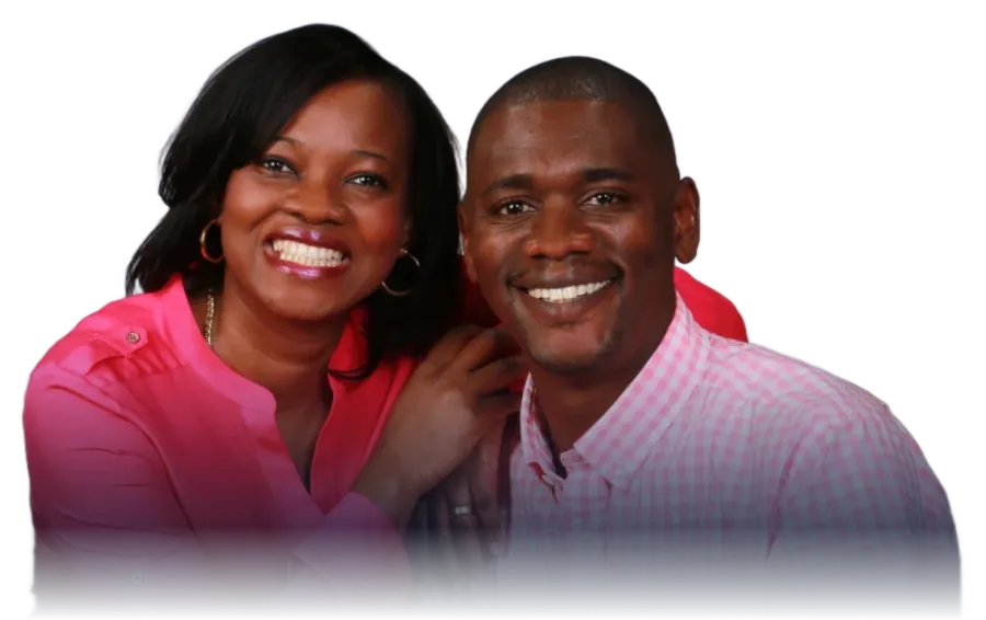 Pastor Jean Paul Tshibangu and his wife Ange Tshibangu
